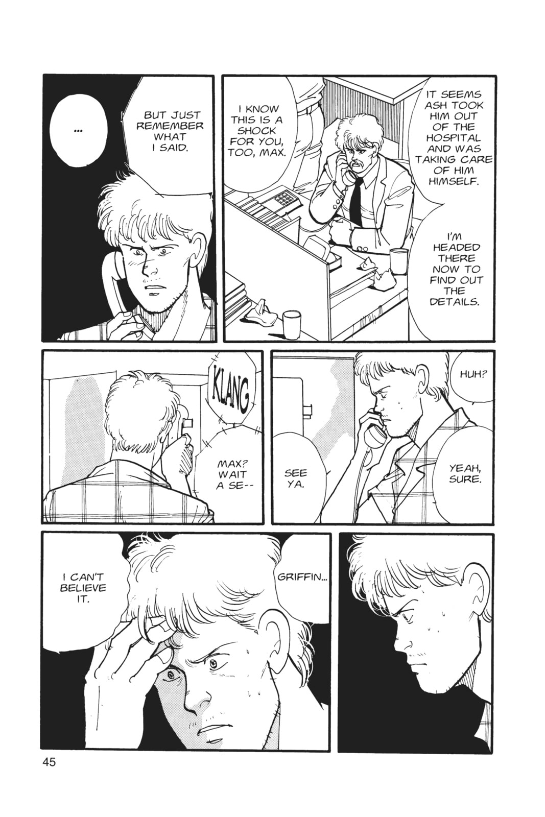 Banana Fish Chapter 3 image 040